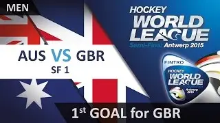 Catlin with an outstanding reverse stick shot into the bottom corner AUS 1-1 GBR