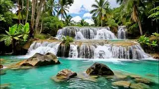 Gentle River Water Sounds 🌊 Relax, Meditate & Sleep Deep, Listen for 5 Minutes and You’ll Feel Sleep
