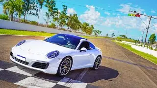 DESCOBRI QUE MEU CARRO &Eacute; DE CORRIDA * acelerei tudo meu porsche no aut&oacute;dromo *