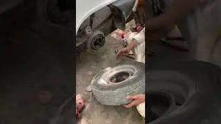 Suzuki mehran brake drum and bearings change