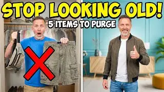 Stop Looking Old! 5 Ridiculous Items Every Man Over 50 Must Purge