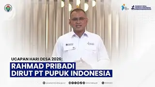 Dukungan Hari Desa Nasional 2026 - Direktur Utama PT PUPUK INDONESIA