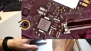 Zalany laptop Macbook Air 2017 za 200zł naprawa / reanimacja