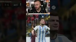 Когда победил токсичного игрока в FIFA 23! #шорты