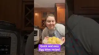 Instant Pot Egg Bites! #recipe #MealPrep #cooking #shorts #breakfast