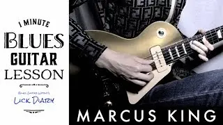 Marcus King - Easy Blues lick in D | Guitar Lesson | #309