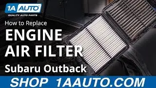 How to Replace Engine Air Filter 10-14 Subaru Outback