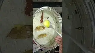 How to boil biryani Rice| #howtocook #recipe #foodshorts #biryanirice @Dheekshivlog
