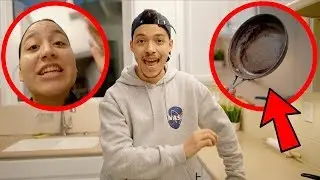 SHE ALMOST BURNT OUR HOUSE DOWN DOING THIS!! *I GOT HEATED!*