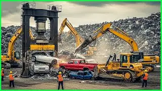 15 Most Insane Shredding & Crushing Machines That Obliterate Everything | Heavy Machinery #6