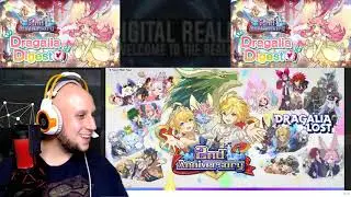 Dragalia Digest 2ND Anniversary - Watching Live - Digest Recap