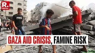 Gaza Aid Supply: Famine Risk Grips Gaza, Palestinians Jostle With Hunger & Poverty