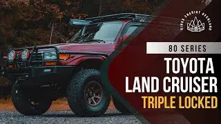 TOYOTA LAND CRUISER TRIPLE LOCKED 80 SERIES