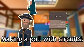 How to make a poll system in Rec Room with answers in percentage!