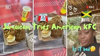 Jamaican tries American KFC|&bull;American KFC Review|&bull; Is it that bad?