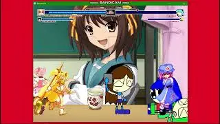MUGEN REQUEST:team Platinum Vs team Waki|MUGEN ALL STARS 1.1B🎮