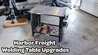 Welding Table Upgrades Ideal for a Small Workshop