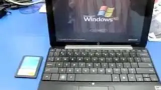 Witness Speedy Booting of HP mini 1000 With a SSD