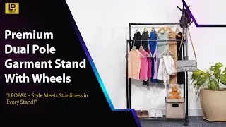 LEOPAX Multi-Functional Rack &ndash; Perfect for Entryway or Closet