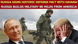 Russia Builds Military Power 90 Miles from America!