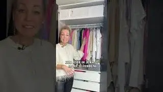 Vouw of rol jij liever je kleding? #lifehack #opruimen #shorts #kledingeopruimen #opruimtip