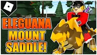 How to get the ELEGUANA SADDLE in LOOMIAN LEGACY! (Limited-Time Mount!) [ROBLOX]