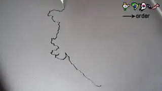 Национальные флаги Панкейки. Индия, Бразилия, Корея, Малайзия