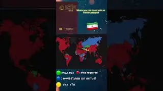 Where you can travel with an iranian passport 🇮🇷 #explore #iran #iranian #savepalestine #cr7