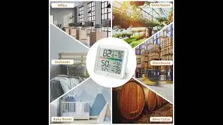 MIIIW Comfort Temperature and Humidity Clock