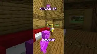 Blue and Useful Sofa in Minecraft! 🔵 ⛏️ #shorts