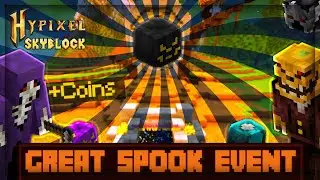 GREAT SPOOK EVENT 2023 TYASHOI ITEMS & GREAT SPOOK EVENT Halloween 2023 Update Hypixel Skyblock [FR]