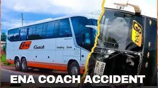 Ena Coach bus involved in a serious road accident and other cars at mai mahiu