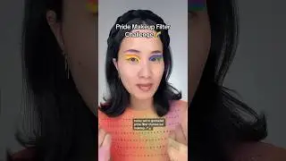 Pride Makeup Filter Chooses My Makeup! 🌈🦄🏳️&zwj;🌈 #pride #makeupfilter #makeuptutorial