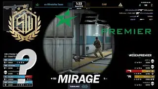 sAw vs ex-Winstrike | Карта 4 Train | Лучшие моменты | ESEA Season 36