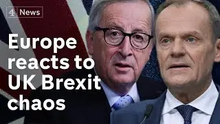 Theresa May tries to salvage Brexit deal in Brussels