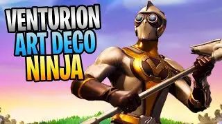 FORTNITE &mdash; Ниндзя в стиле ар-деко Вентурион отбивает снаряды! Обзор &laquo;Сражения с Бурей&raquo;