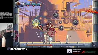 Ninja Gaiden: Ragebound - Act 4: Truth 4-1: Steel Prison - Hard Mode