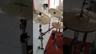Drum Kit c Rack BMA #baquetasliverpool #donefusion #aquariandrumheads #zildjiancymbals #gavazzicase