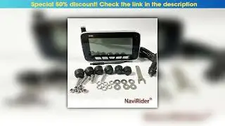 Hot Picks Upgraded version Tire Pressure Monitoring System Car TPMS 6/8/10/12 Sensors for Truck Tra