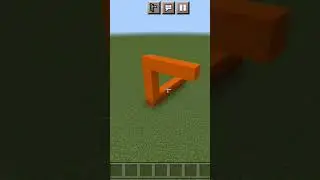 Penrose Triangle in minecraft #minecraft