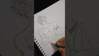Hot, hot, hot....#sketch#drawing#fanart#shorts#art#boysketch#hot#sketching#fyp#trending#anime#draw