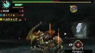 MHP3rd Donner Gigginox vs. Erik (switch axe) (Part1/2)