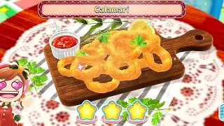 Cooking mama cuisine recipe #110 NO COMMENTARY// calamari 