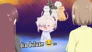 Ketika gelut sama kucing 😂...|| Chanto Suenai Kyuuketsuki-chan