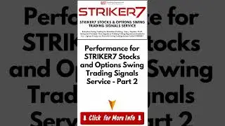 Performance for STRIKER7 Stocks and Options Swing Trading Signals Service   Part 2