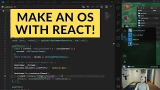 Make an OS with React & Next.js - Windows (Drag, Resize, Min, Max)