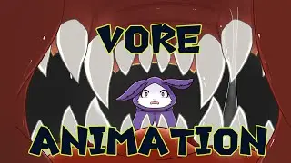 【vore／丸呑み】Dragon vore animation