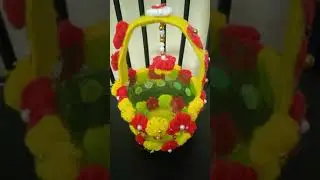 Best Out of Waste | Plastic bottle Flower Basket | simple way #shorts #FunFolks