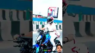 cute girl 😍 riding modified Duke 😱 public relations #publicreaction #shorts #duke #modified