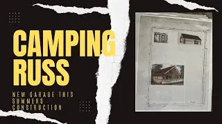 Camping Russ, new spring and summer, construction project (Garage).￼